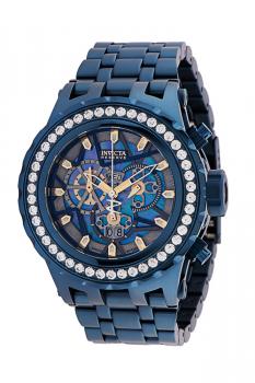 Invicta Reserve Specialty Subaqua Men's Watch w/ Metal, Mother of Pearl & Oyster Dial - 52mm, Dark Blue (33991)