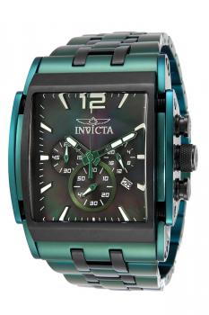 Invicta Speedway Men's Watch w/ Mother of Pearl Dial - 47mm, Green, Black (34829)