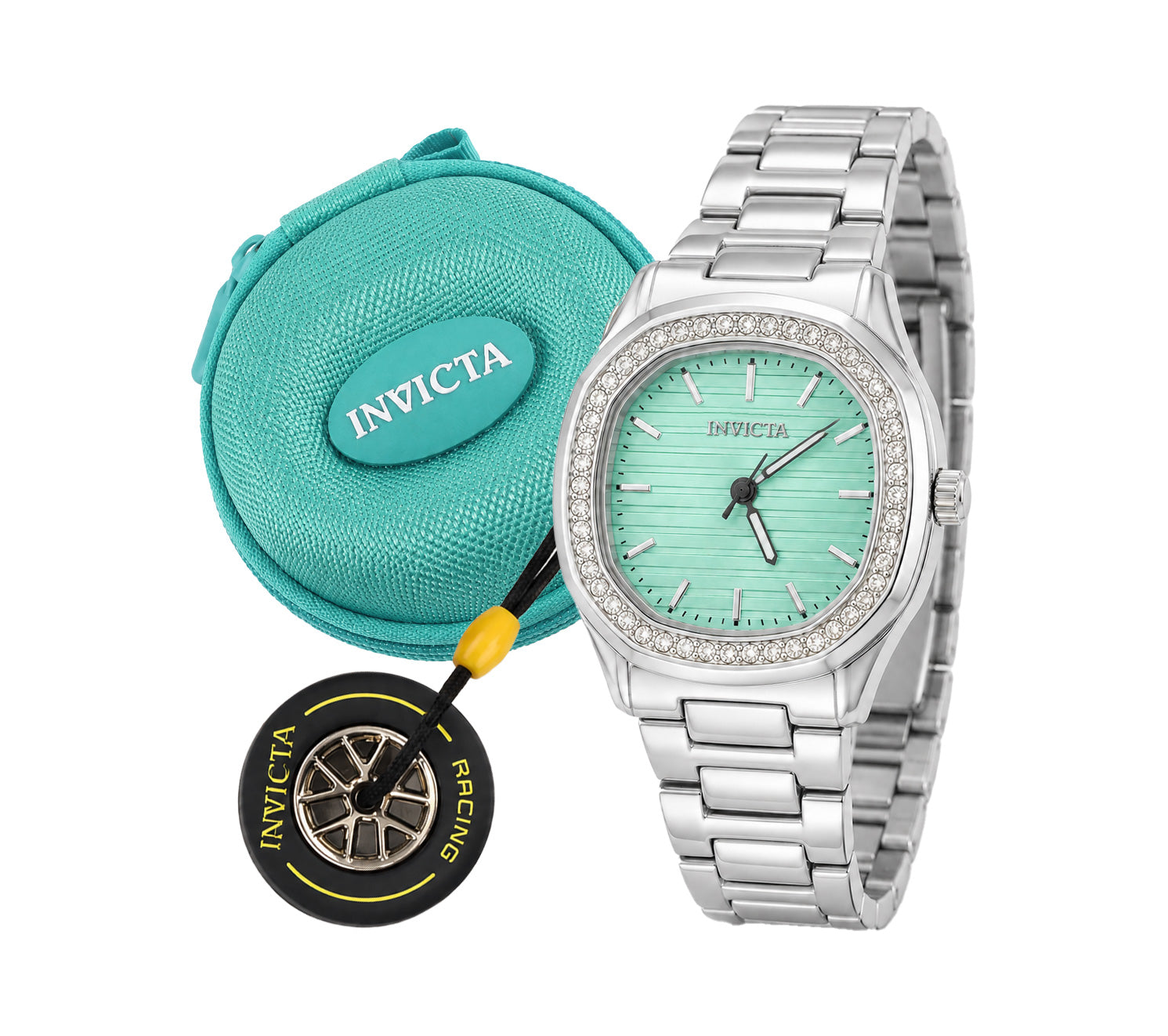 Set Invicta Wildflower Special Edition Women's Watch - 32mm, Silver (001-GA-L-501)