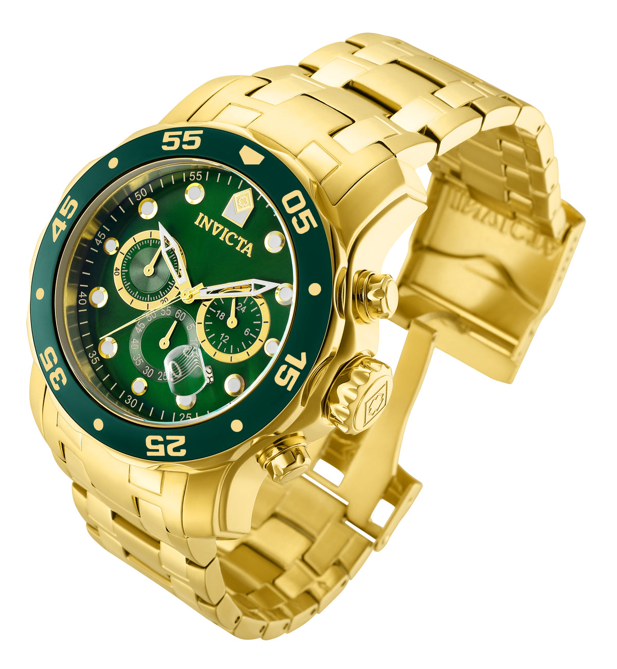Invicta Pro Diver SCUBA Men's Watch - 48mm, Gold (0075)