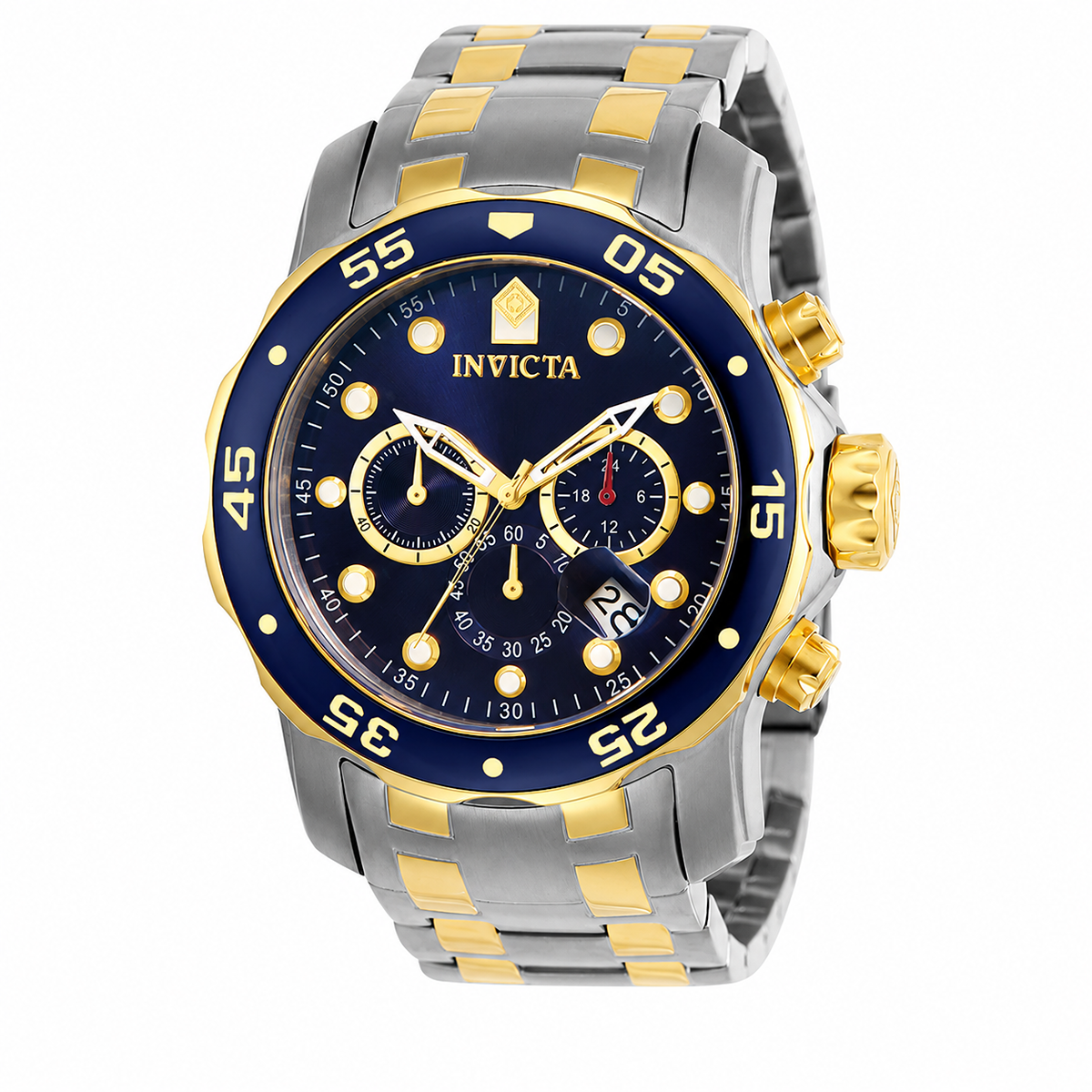 Invicta Pro Diver SCUBA Men's Watch - 48mm. Steel, Gold (ZG-0077)