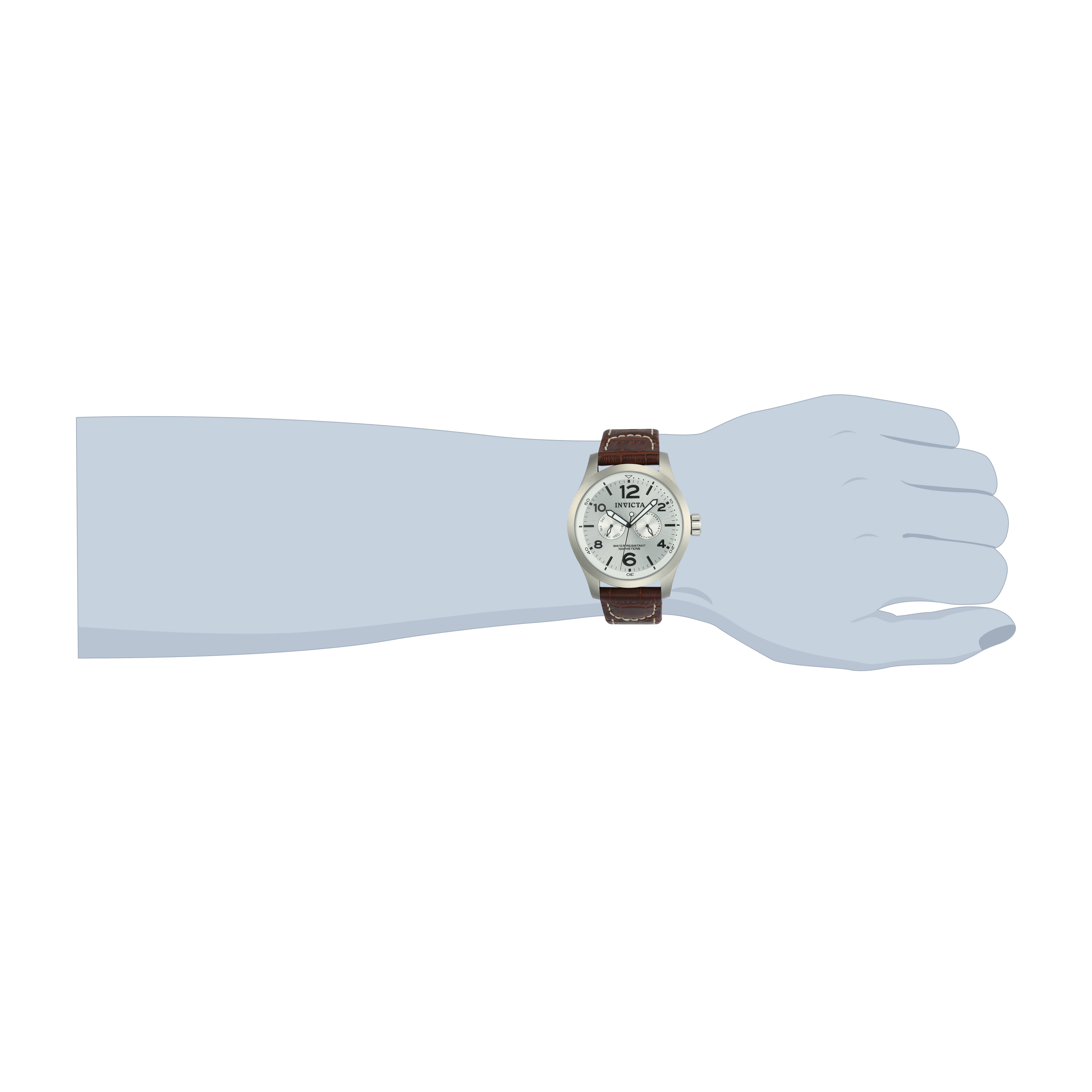Invicta I-Force Men's Watch - 48mm, Brown (0765)