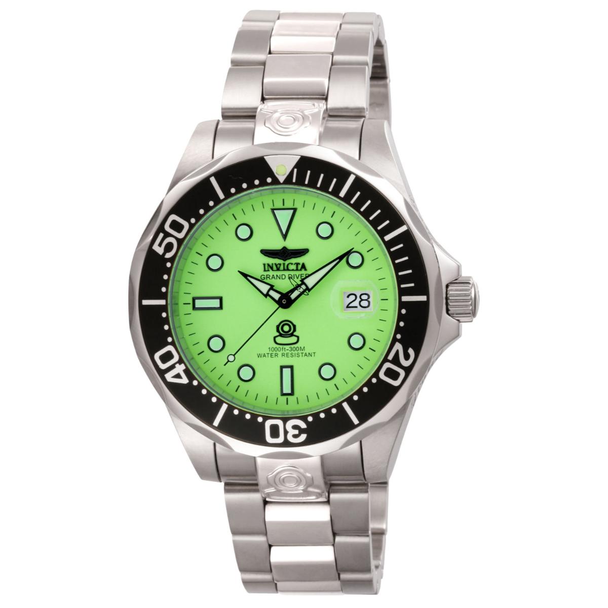 Invicta Grand Diver Deep Garrison Automatic Men's Watch - 47mm. Steel (10641)