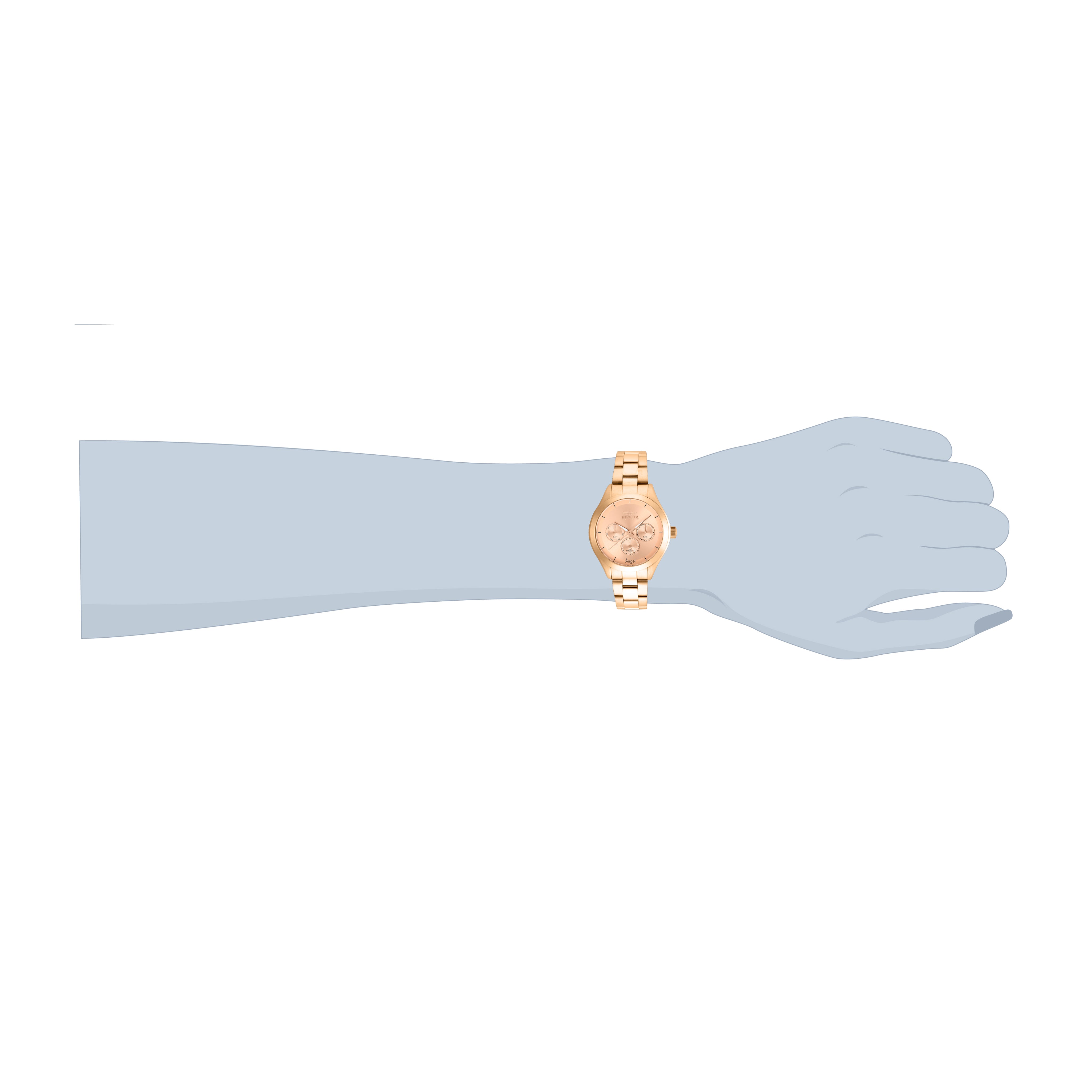 Invicta Angel Women\'s Watch - 40mm. Rose Gold. White Invicta Angel Women main image 2
