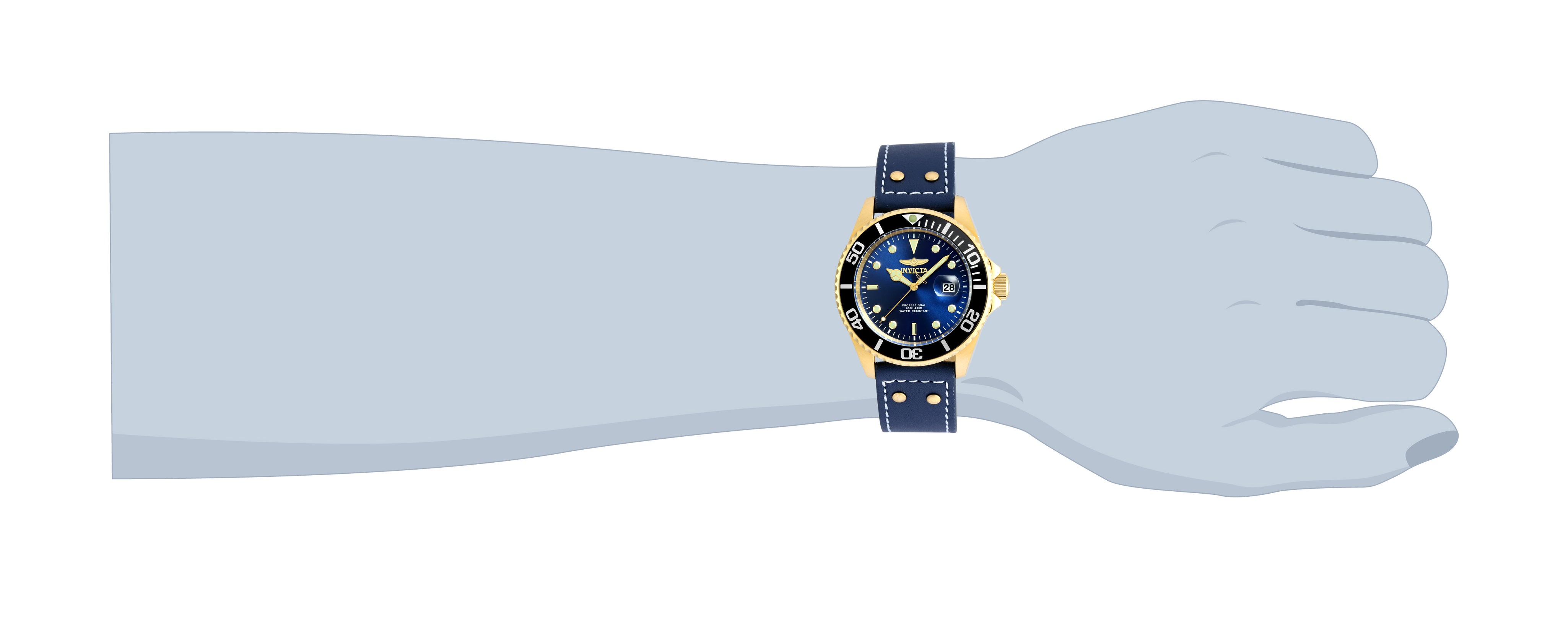 Invicta Pro Diver Nautaryn Men's Watch - 43mm, Blue (22076)