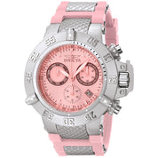 Invicta Subaqua Noma III Swiss Ronda Z60 FE Caliber Men's Watch - 50mm, Pink, Steel (1383)