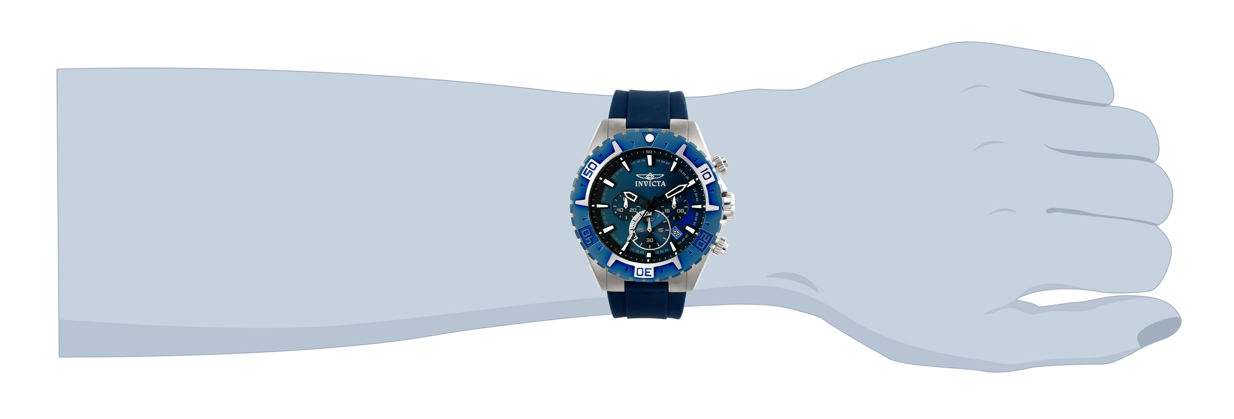 Invicta Aviator Propel Men's Watch - 49mm. Blue (22522)