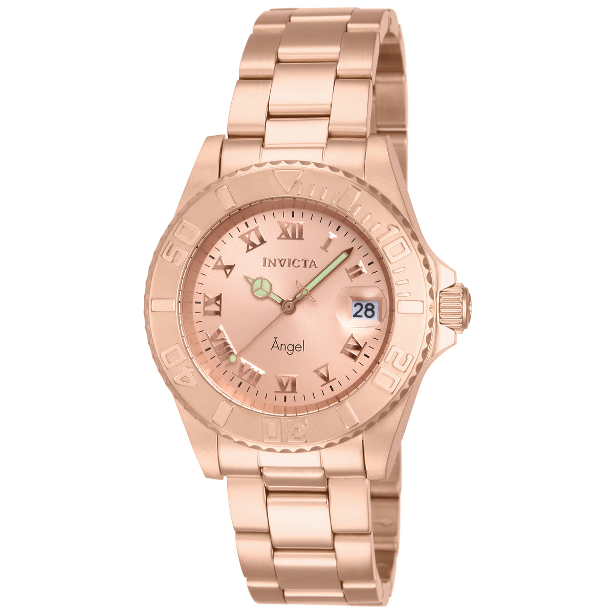 Invicta Angel Aureborne Swiss Ronda 515 Caliber Women\'s Watch - 40mm, Rose Gold. Invicta Angel Women main image 2