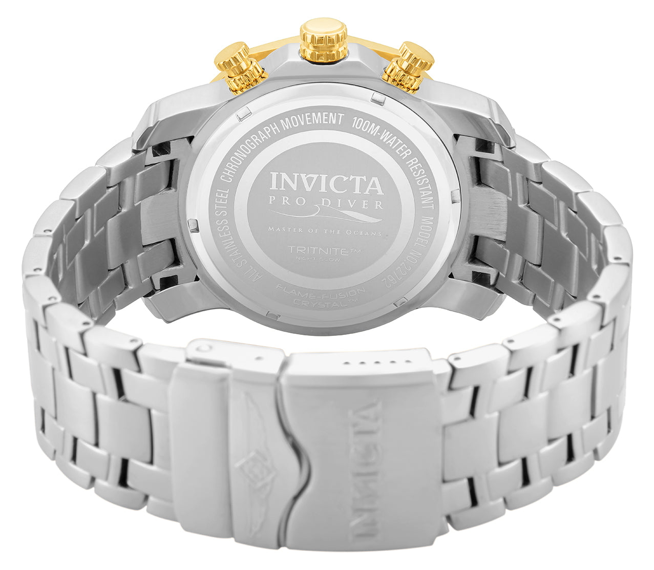 Invicta Pro Diver SCUBA Men's Watch - 50mm, Steel, Gold (22762)