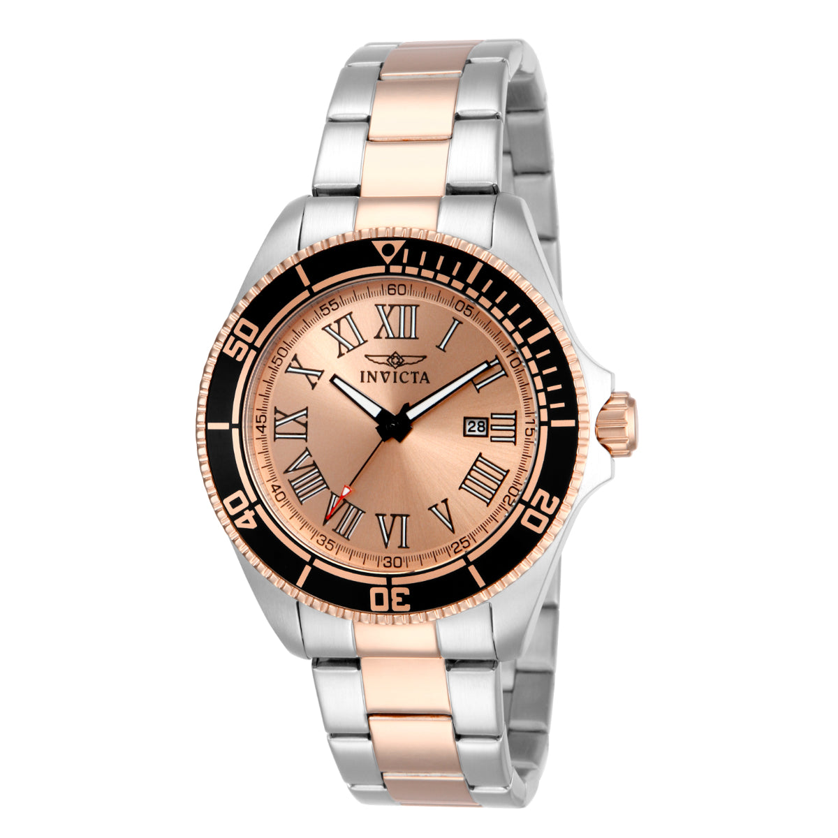Invicta Pro Diver Men's Watch - 45mm, Steel, Rose Gold (ZG-15001)