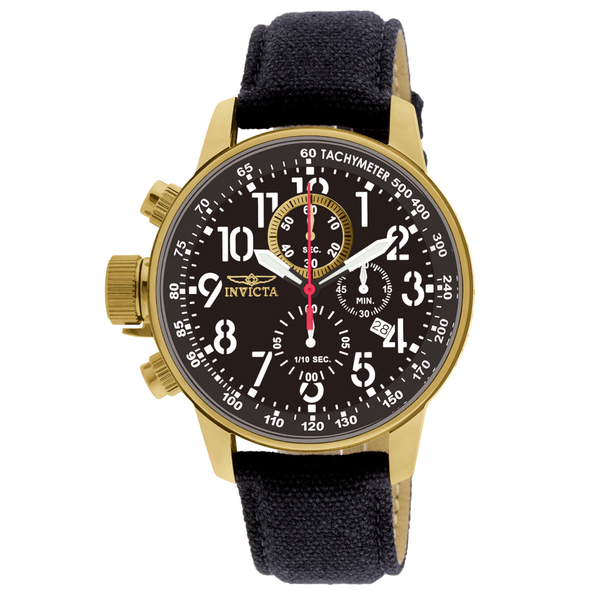 Invicta I-Force Left-Handed Men's Watch - 46mm, Black (1515)