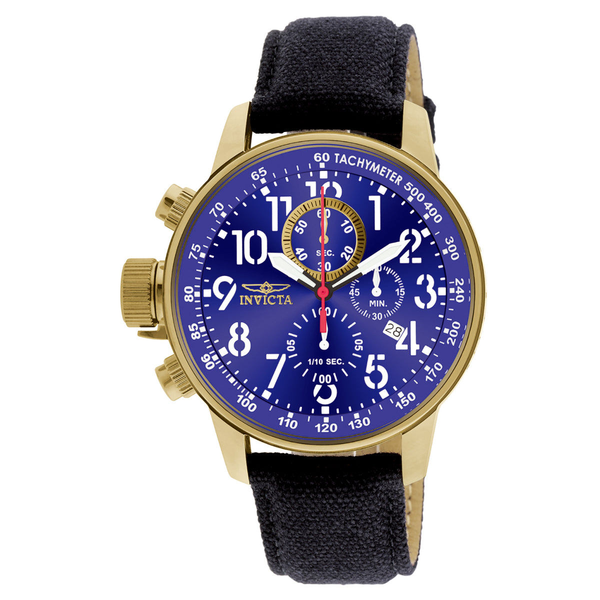 Invicta I-Force Left-Handed Men's Watch - 46mm, Black (1516)