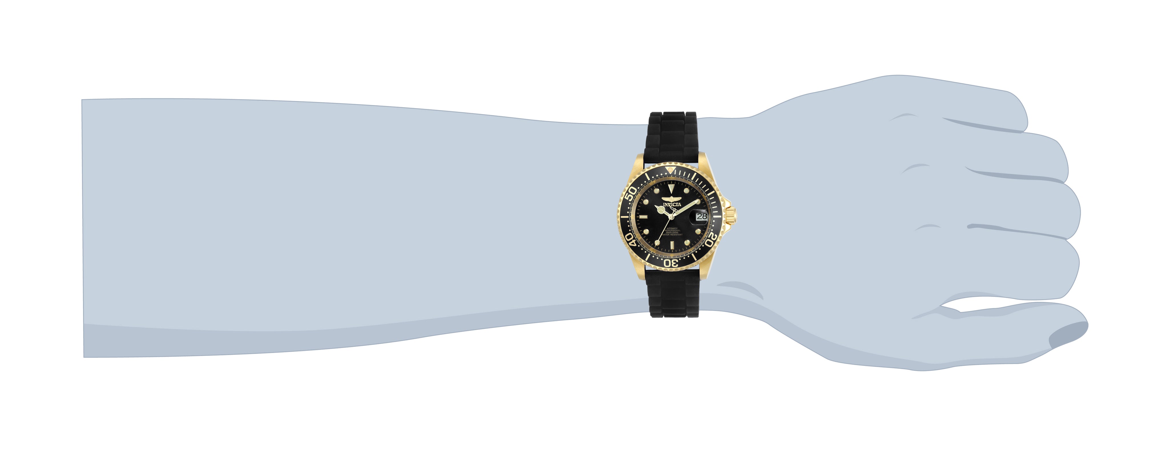Invicta Pro Diver Vexillio Automatic Men's Watch - 40mm, Black (23681)