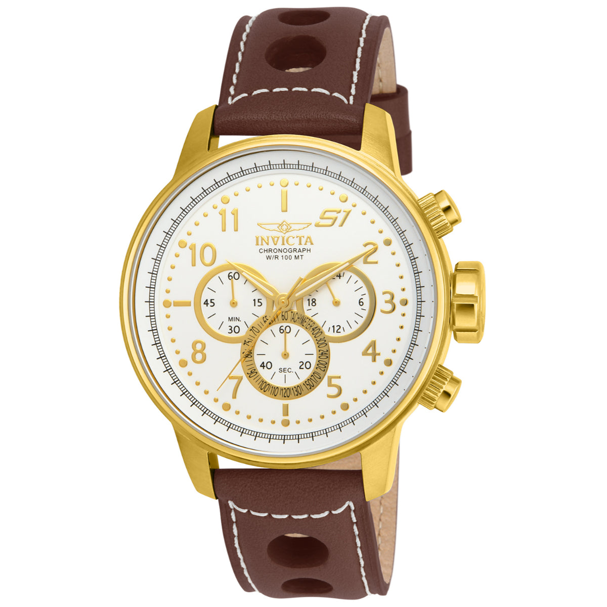 Invicta S1 Rally Men's Watch - 48mm, Brown (ZG-16011)