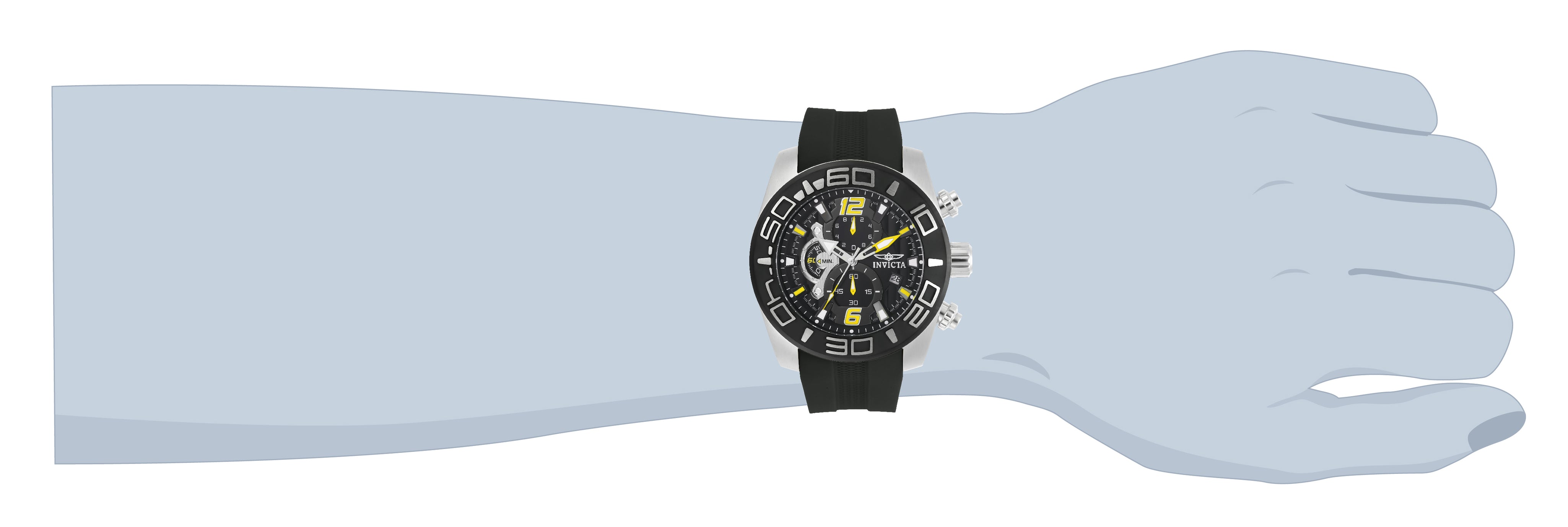 Invicta Pro Diver Dynestance Men's Watch - 50mm. Black (22809)