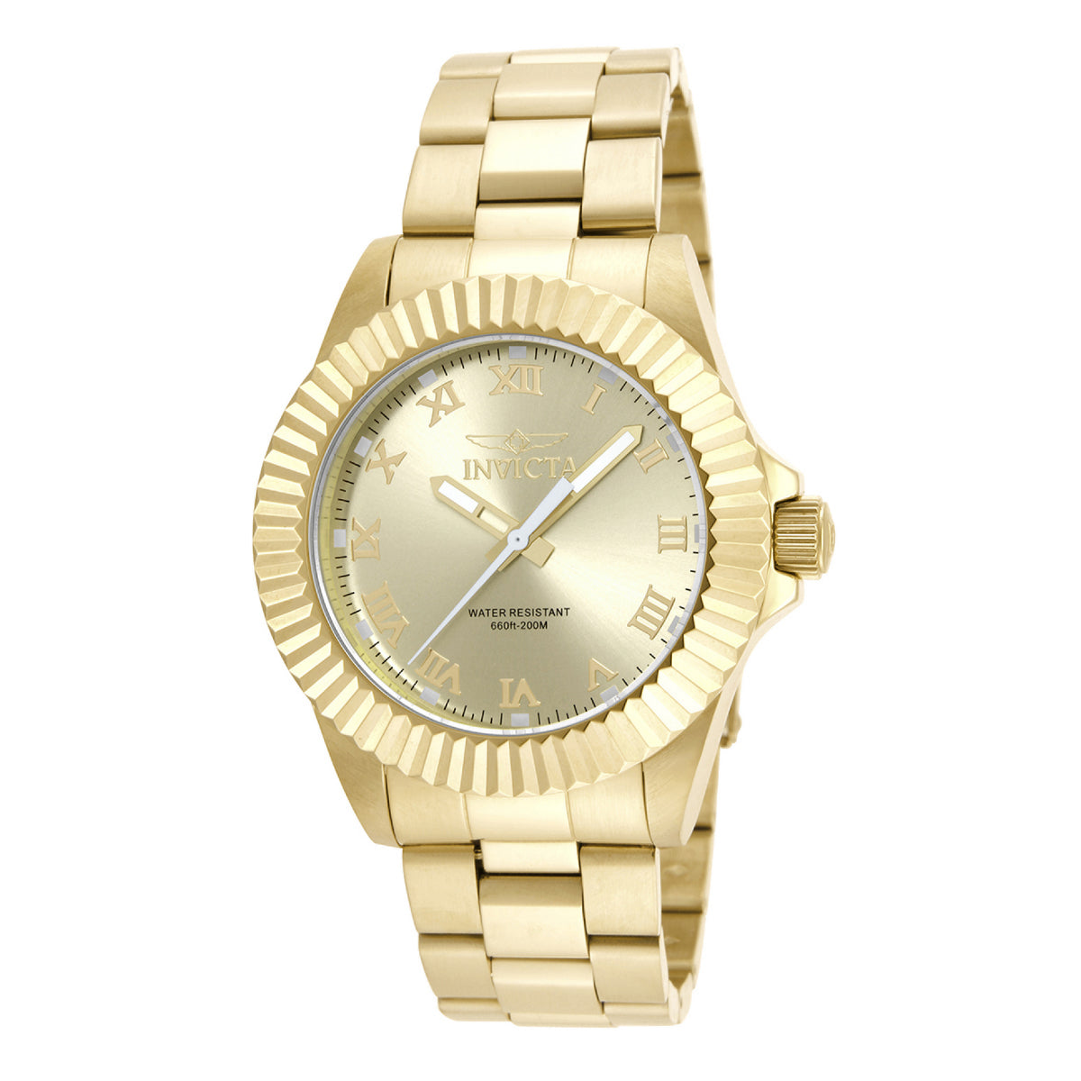 Invicta Pro Diver Men's Watch - 44mm, Gold (16739)
