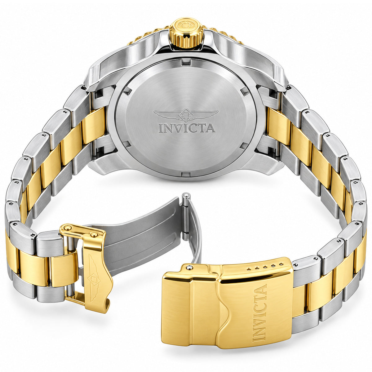 Invicta Pro Diver Navarch Automatic Men's Watch - 40mm. Steel, Gold (17045)