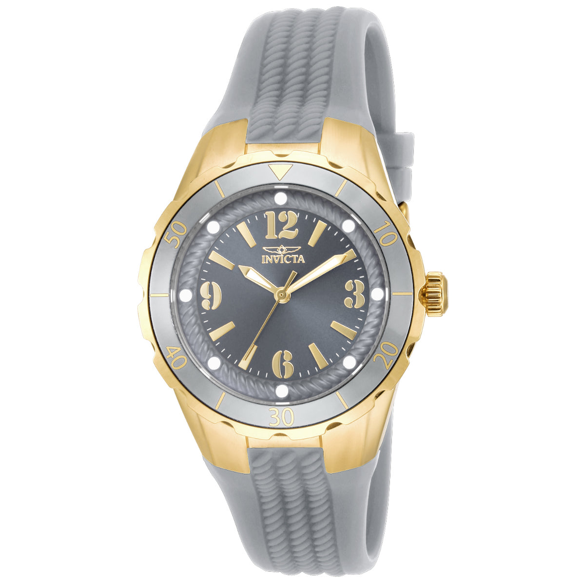 Invicta Angel Halo Women’s Watch 38mm Gray and Gold (17483) Invicta Angel Halo Women main image 3