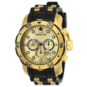 Invicta Pro Diver SCUBA Men's Watch - 48mm, Gold, Black (17885)