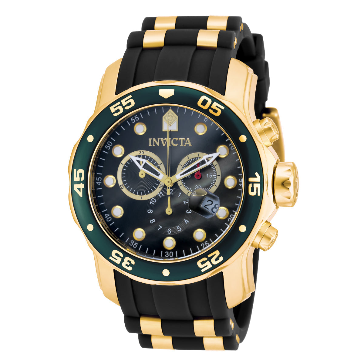 Invicta Pro Diver SCUBA Men's Watch - 48mm, Gold, Black (ZG-17886)