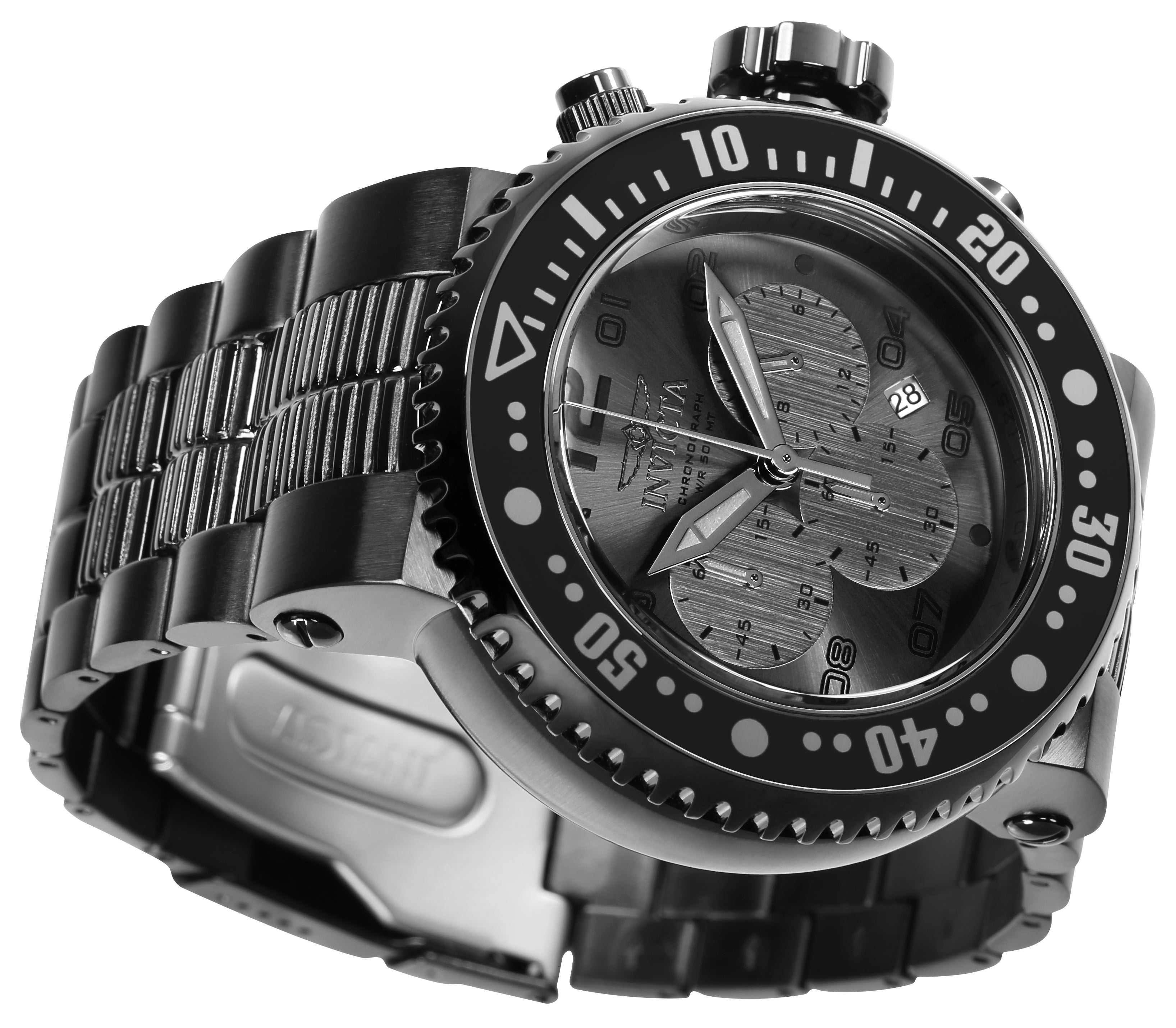 Invicta Pro Diver Striatum  Men's Watch - 52mm. Black (25079)