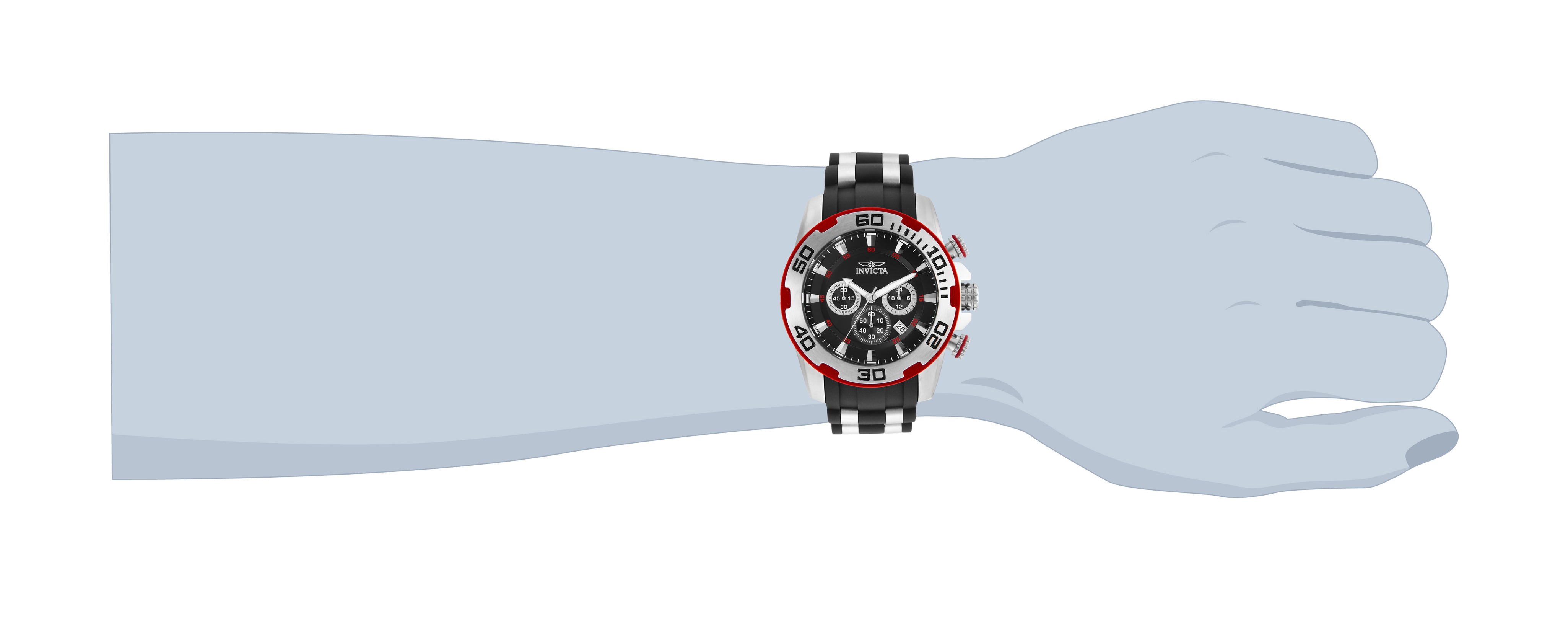Invicta Pro Diver SCUBA Men's Watch - 50mm, Steel, Black (22307)