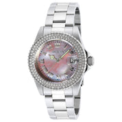 Invicta Angel Swiss Ronda 515 Caliber Women's Watch w/ Mother of Pearl Dial - 40mm, Steel (19874)