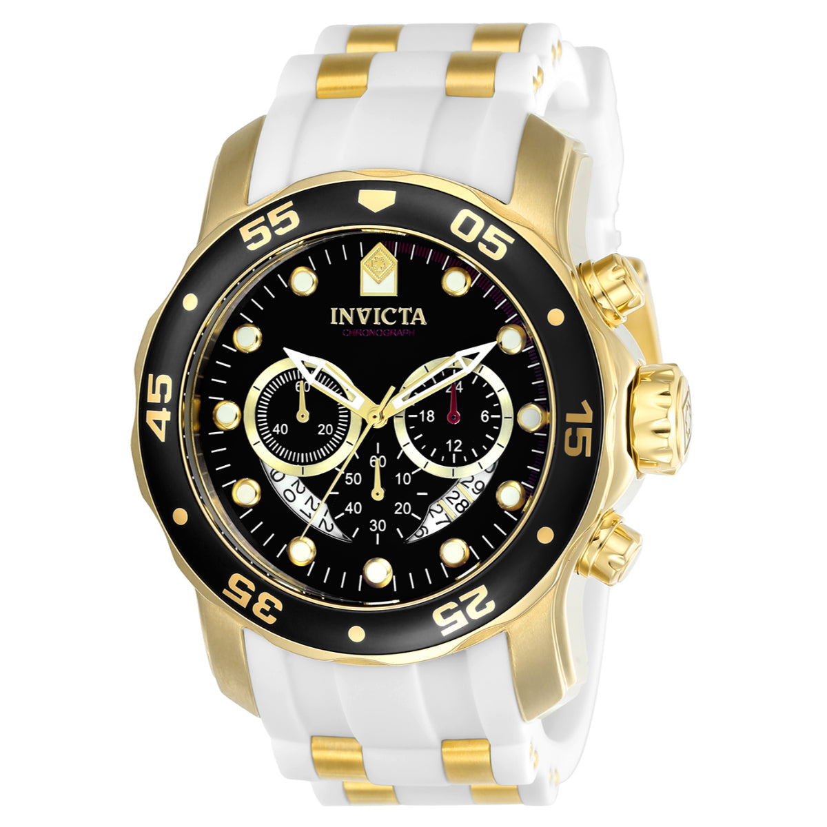 Invicta Pro Diver SCUBA Men's Watch - 48mm. White, Gold (ZG-20289)