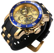Invicta Pro Diver SCUBA Men's Watch - 48mm. Gold. Black (17881)
