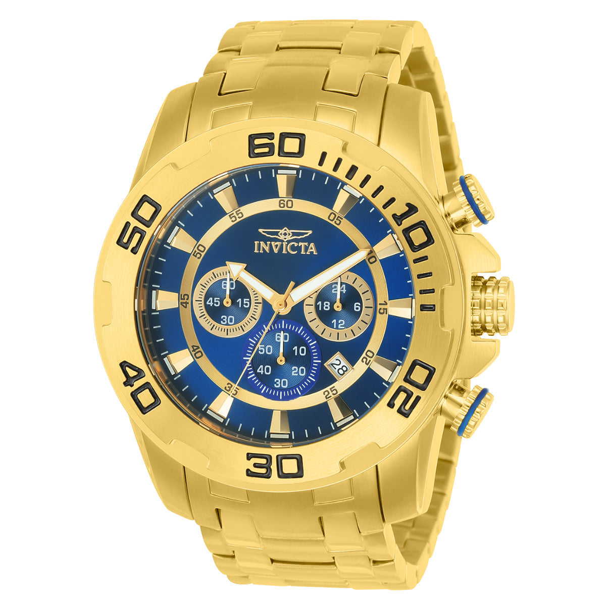 Invicta Pro Diver SCUBA Men's Watch - 50mm, Gold (ZG-22321)