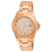 Invicta Angel Aureborne Swiss Ronda 515 Caliber Women's Watch - 40mm, Rose Gold (ZG-22708)