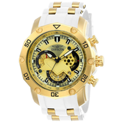 Invicta Pro Diver SCUBA Men's Watch - 50mm. Gold, White (23424)