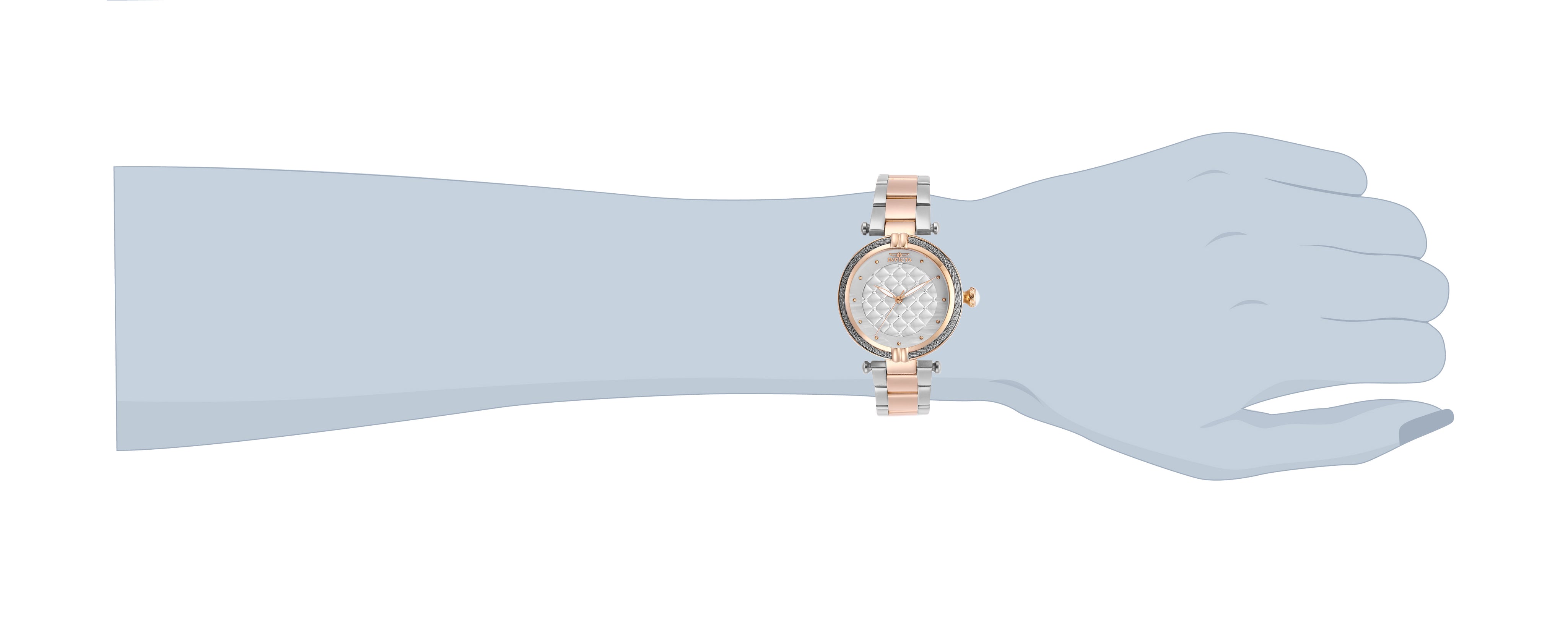 Invicta Bolt Women's Watch - 36.5mm. Steel. Rose Gold (28938)