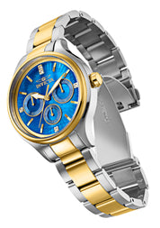 Invicta Angel Lumamode Women's Watch w/ Mother of Pearl Dial - 38mm. Steel. Gold (28738)