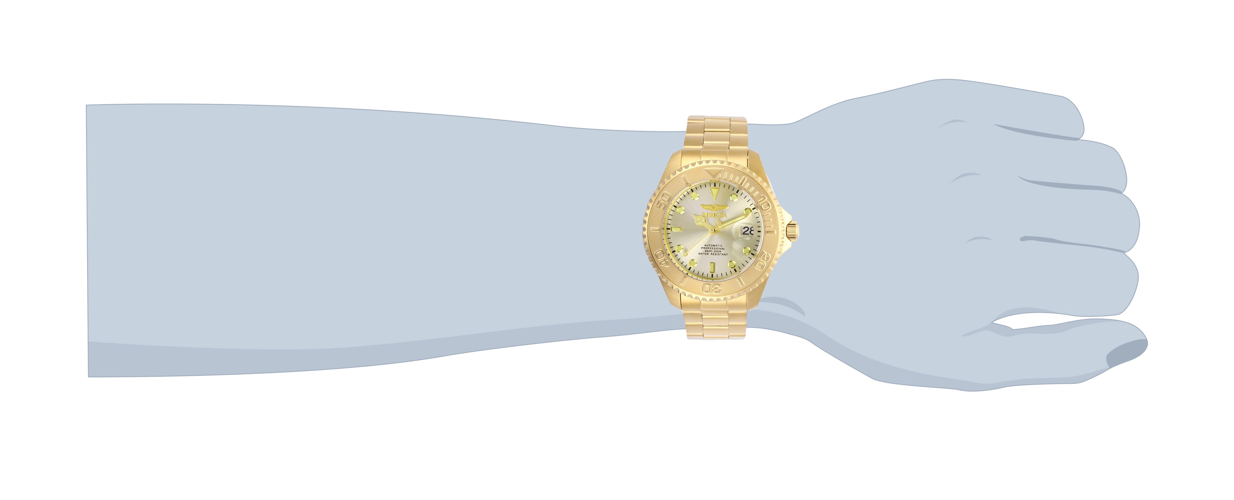 Invicta Grand Diver Raylith Automatic Men's Watch - 47mm. Gold (28950)