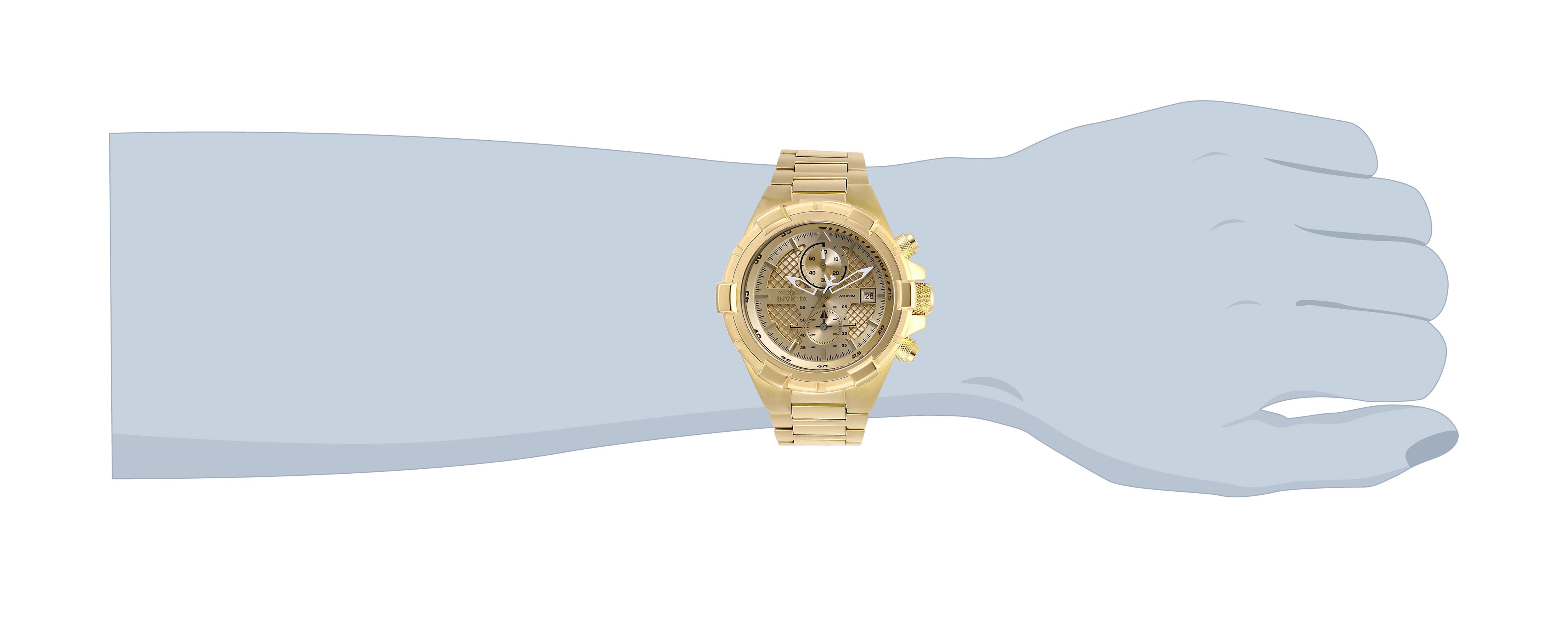Invicta Aviator Falcon Men's Watch - 50.5mm. Gold (28122)