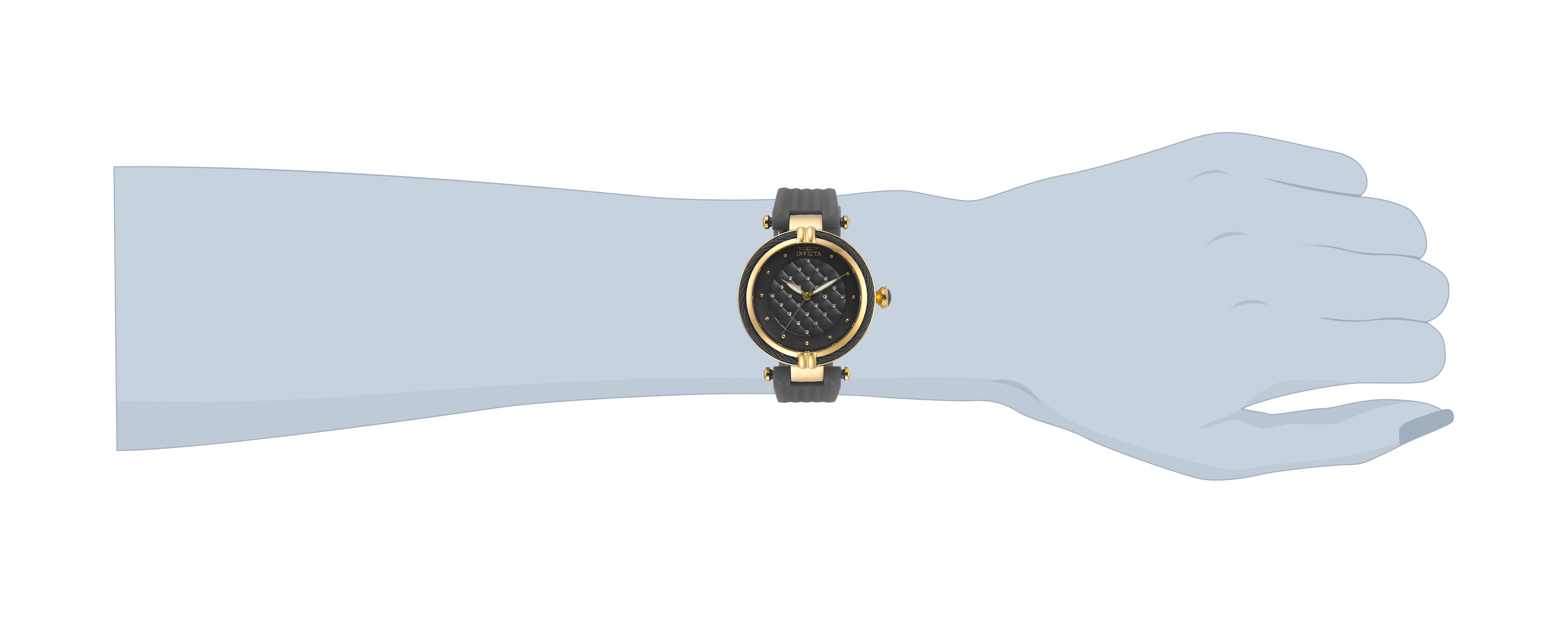 Invicta Bolt Women's Watch w/ Mother of Pearl Dial - 36.5mm, Gunmetal (28944)