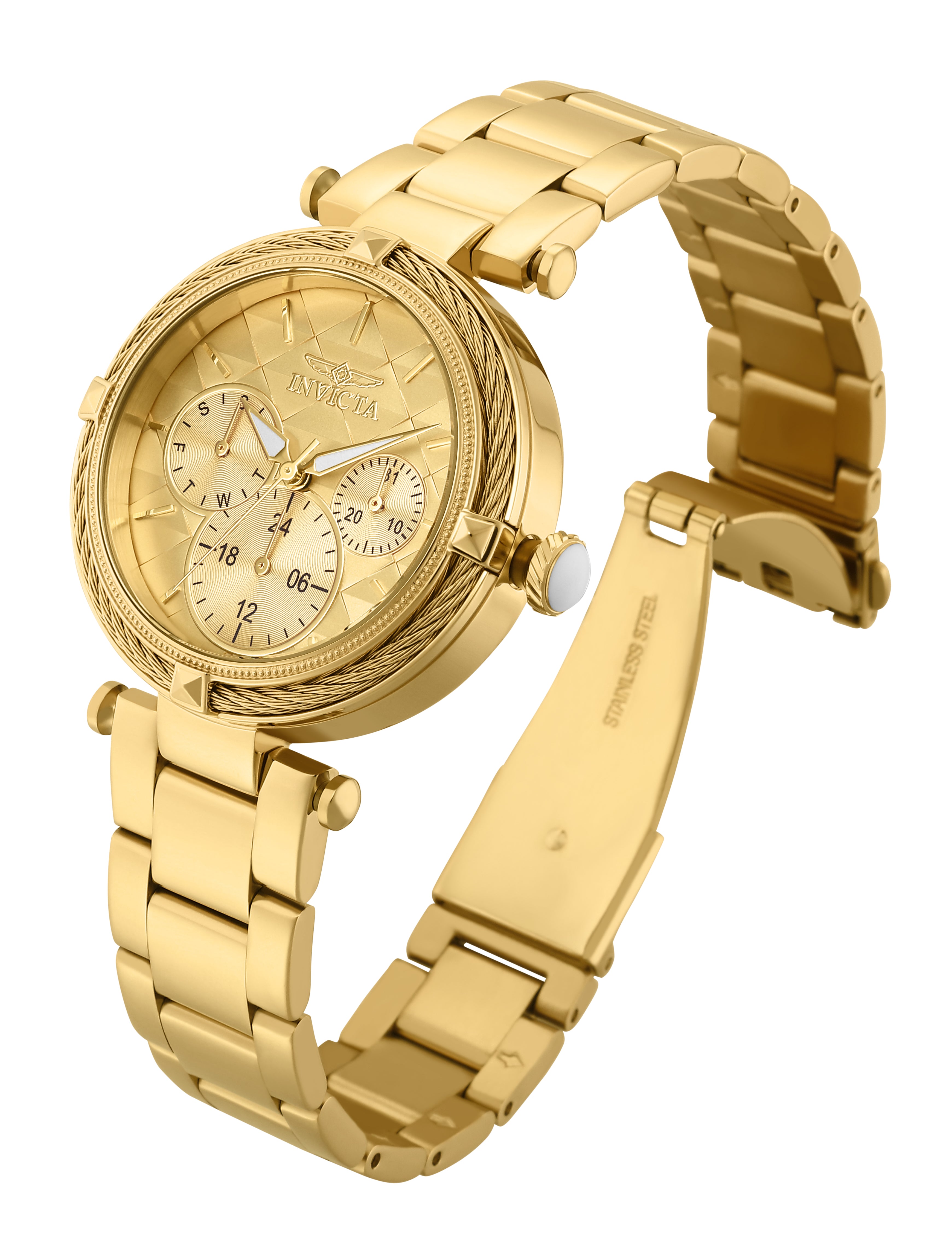 Invicta Bolt Latticia Women's Watch - 36.5mm, Gold (28957)