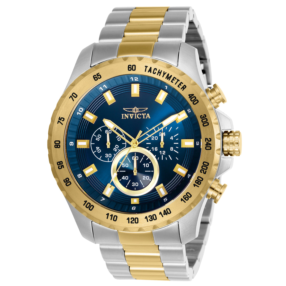 Invicta Speedway Men's Watch - 48mm. Steel, Gold (24214)