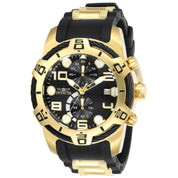 Invicta Bolt Tensile Men's Watch - 50mm. Gold, Black (ZG-24218)