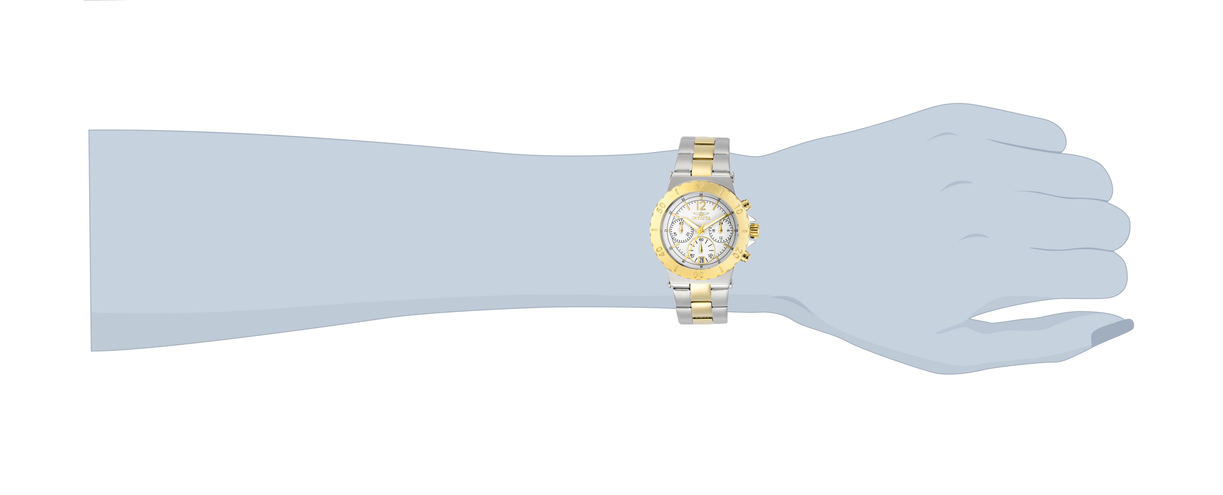 Invicta Specialty Women's Watch - 38mm, Steel, Gold (14855)