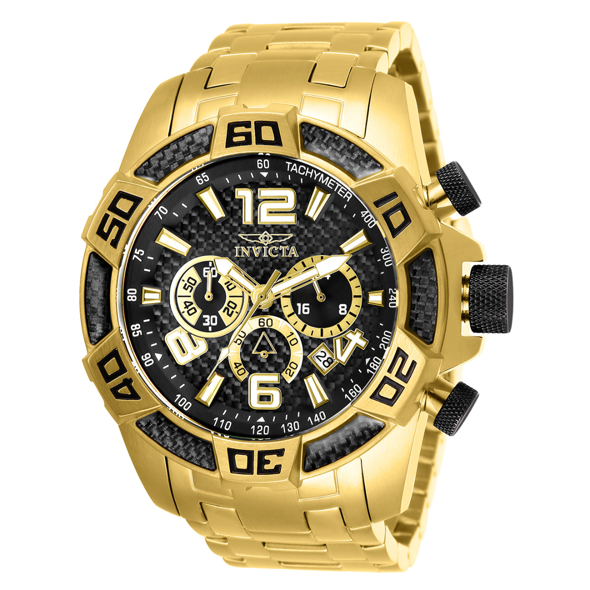 Invicta Pro Diver SCUBA Men's Watch - 50mm, Gold (ZG-25853)