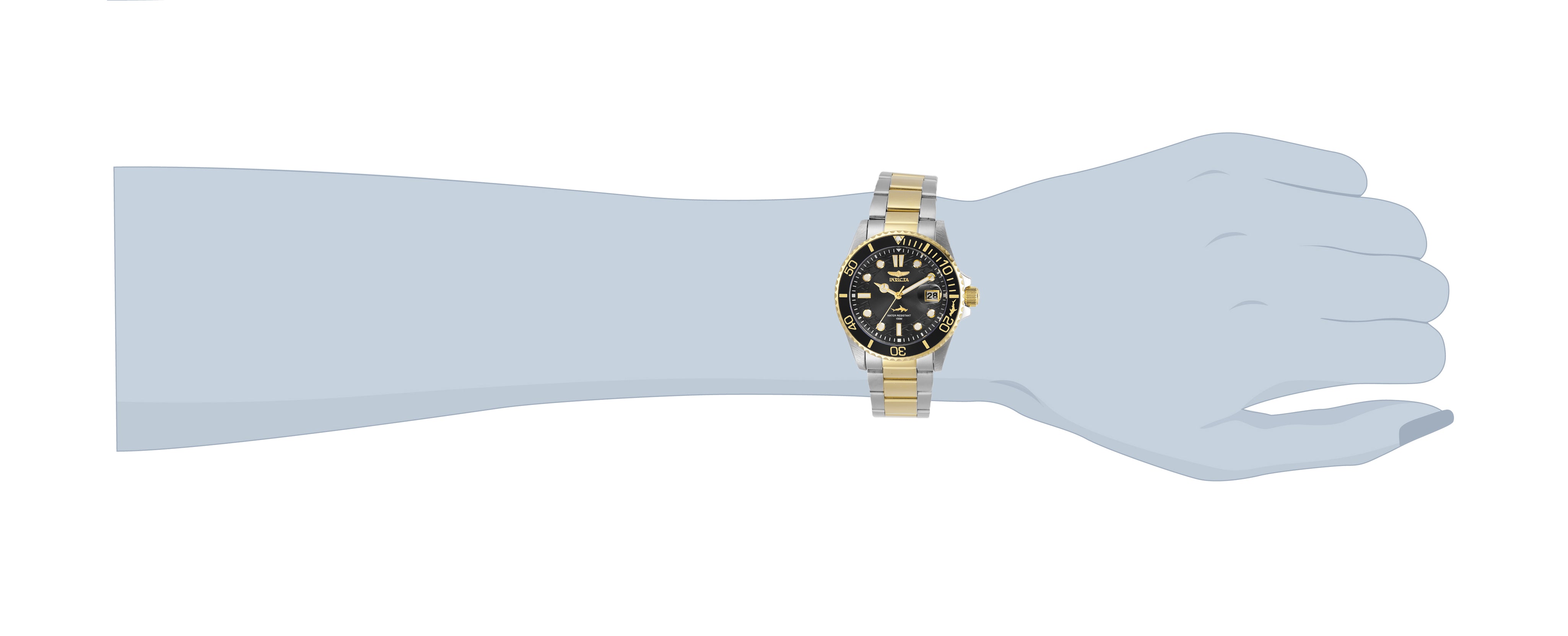 Invicta Pro Diver Currentvale Unisex Watch - 38mm, Steel, Gold (30483)