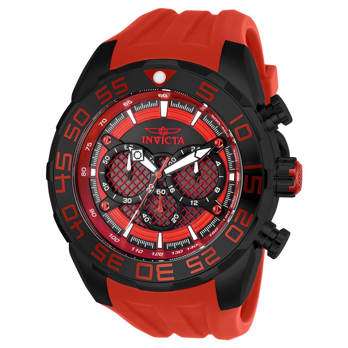 Invicta Speedway SCUBA Typhoon Men's Watch - 50mm, Red (ZG-26310)