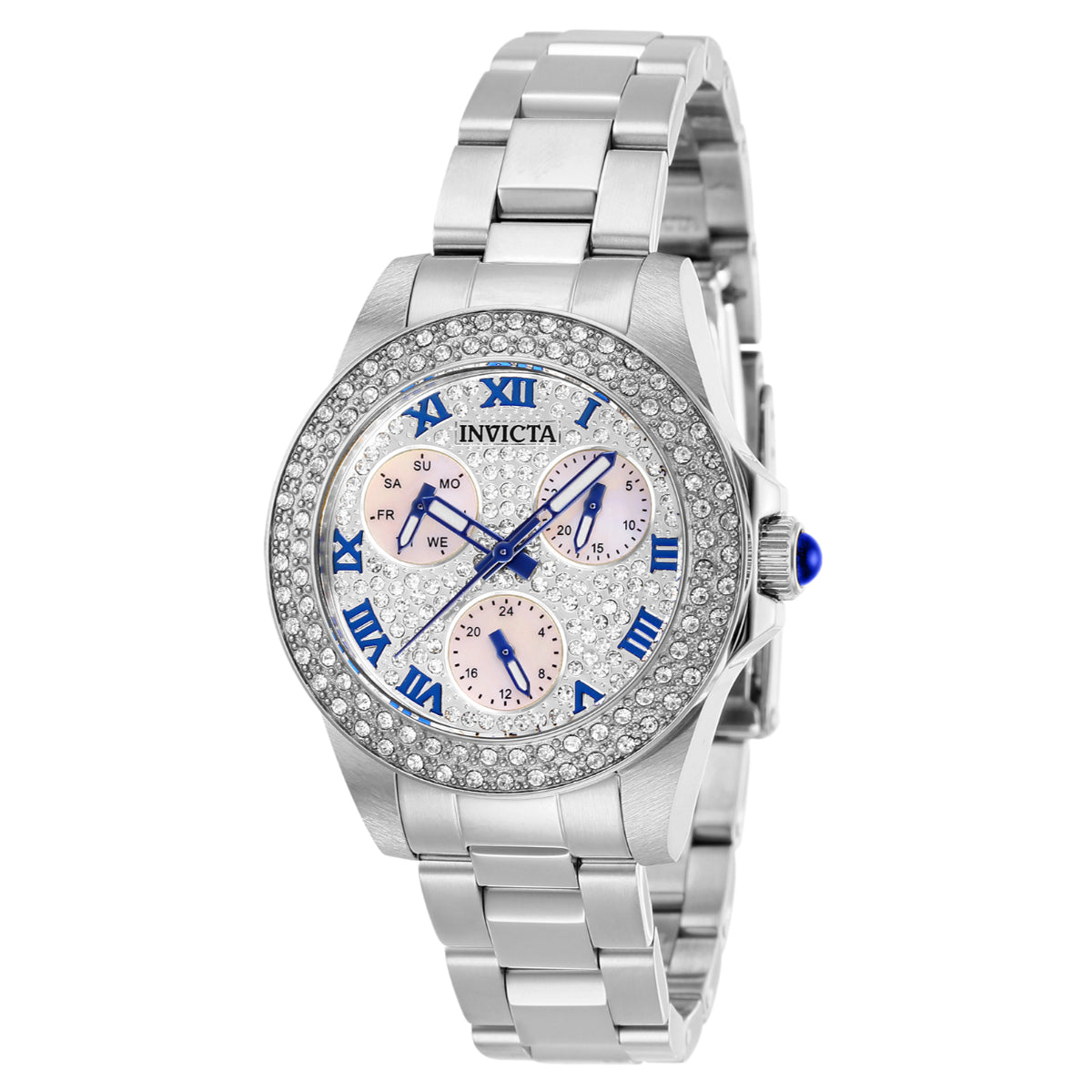 Invicta Angel Women's Watch w/ Mother of Pearl Dial - 34mm, Steel (28473)