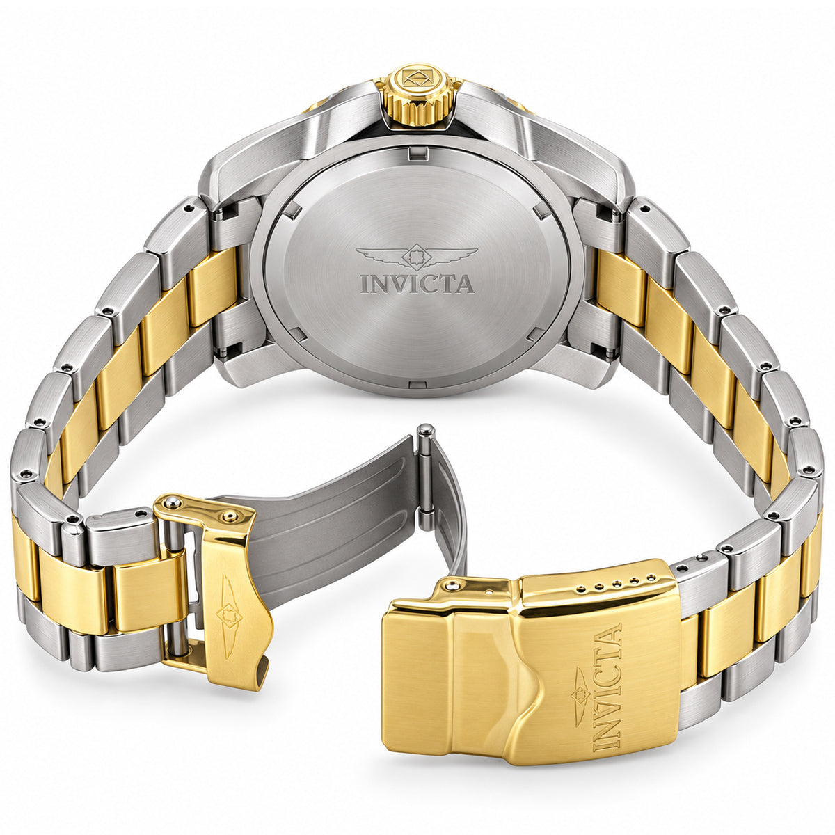 Invicta Pro Diver Connection Automatic Men's Watch - 40mm. Steel, Gold (28663)
