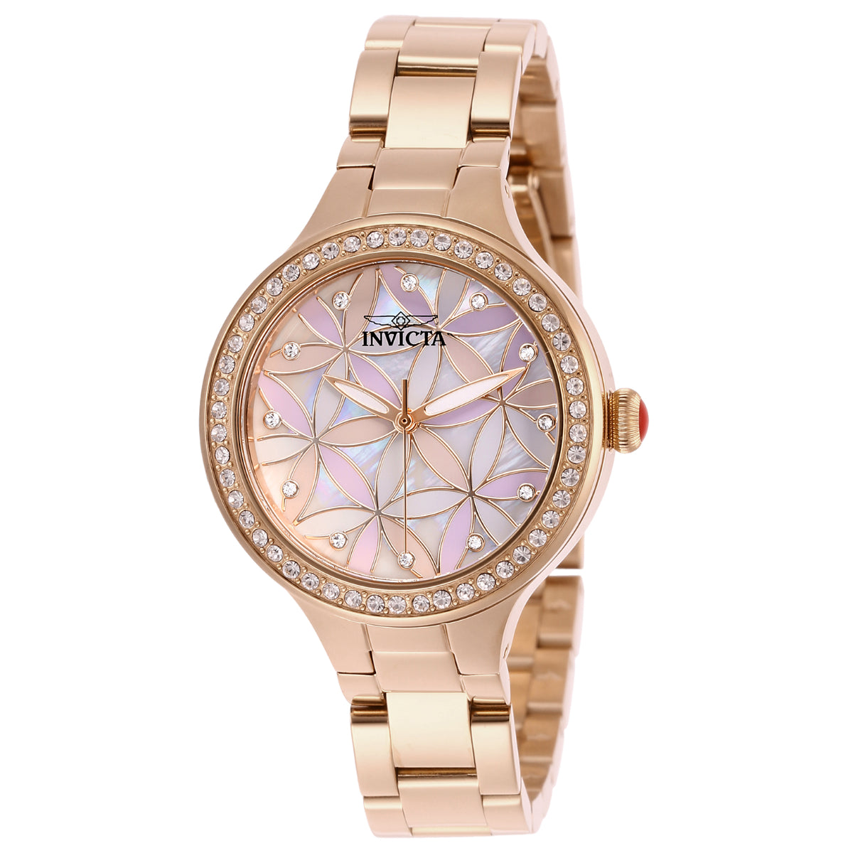 NEW Invicta Wildflower Women\'s‎ Watch 30mm, Silver, Rose Gold (69107) #0438 Invicta Wildflower Women main image 4