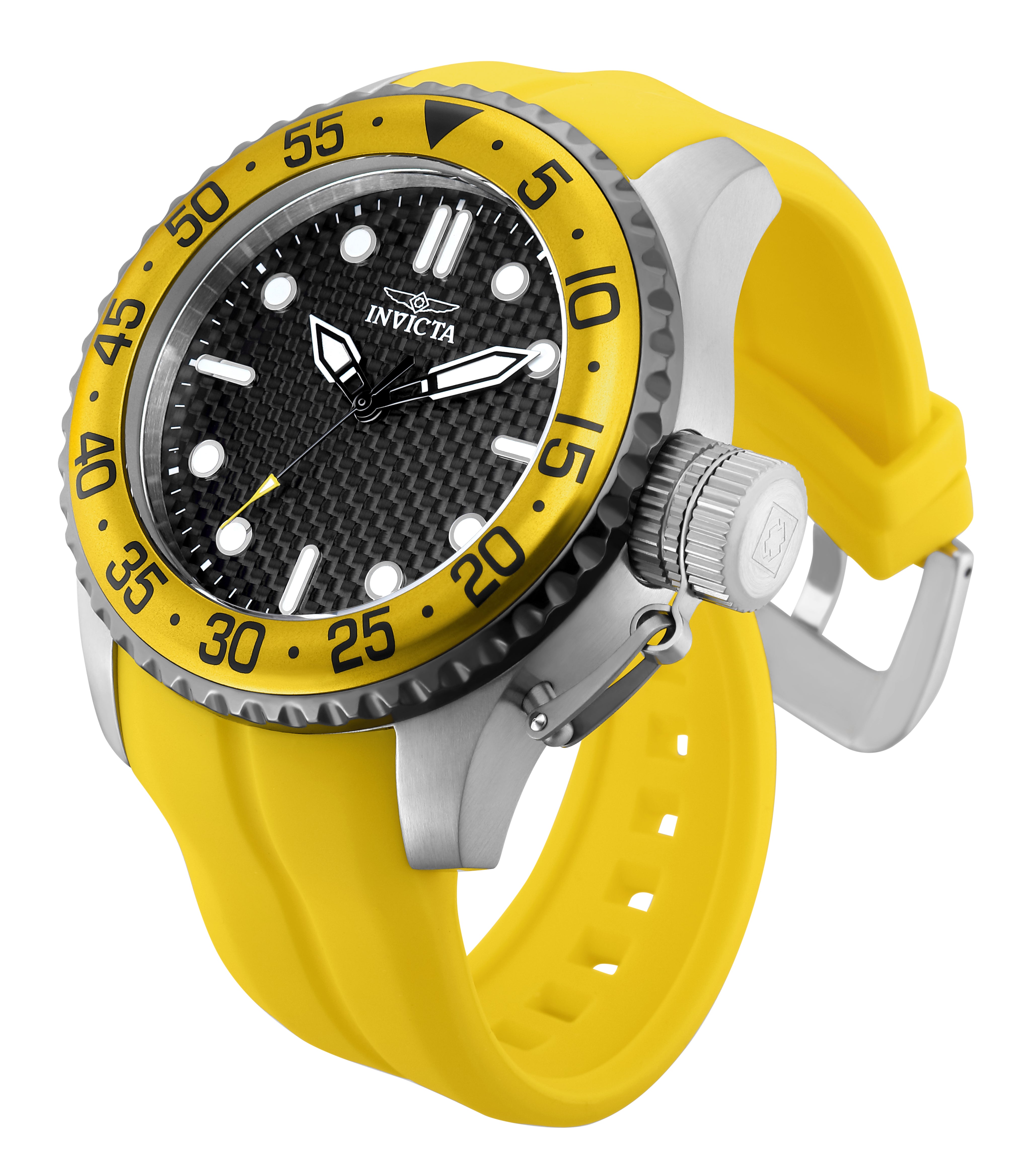 Invicta Pro Diver Maritex Men's Watch - 50mm, Yellow (32962)