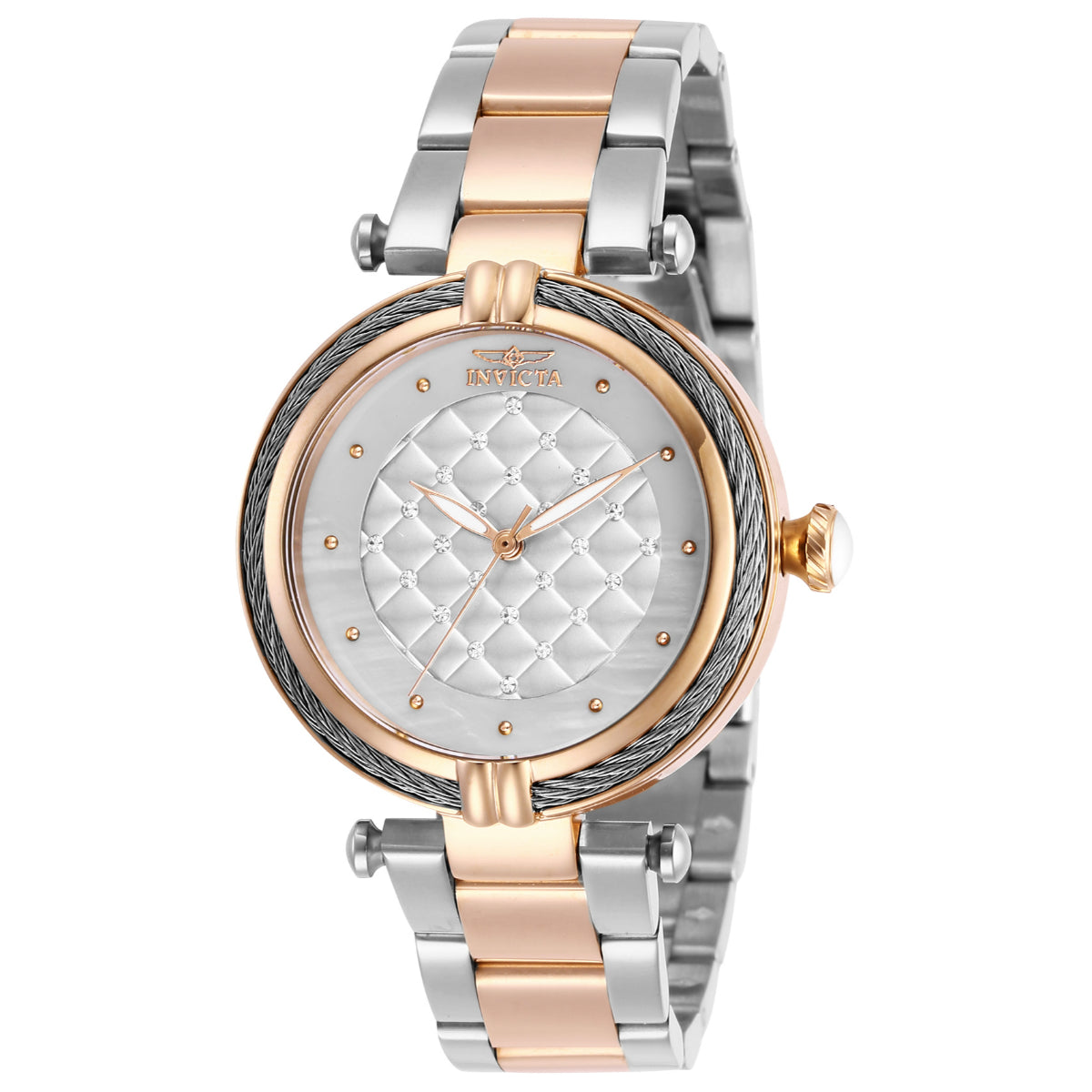 Invicta Bolt Women's Watch - 36.5mm. Steel. Rose Gold (28938)