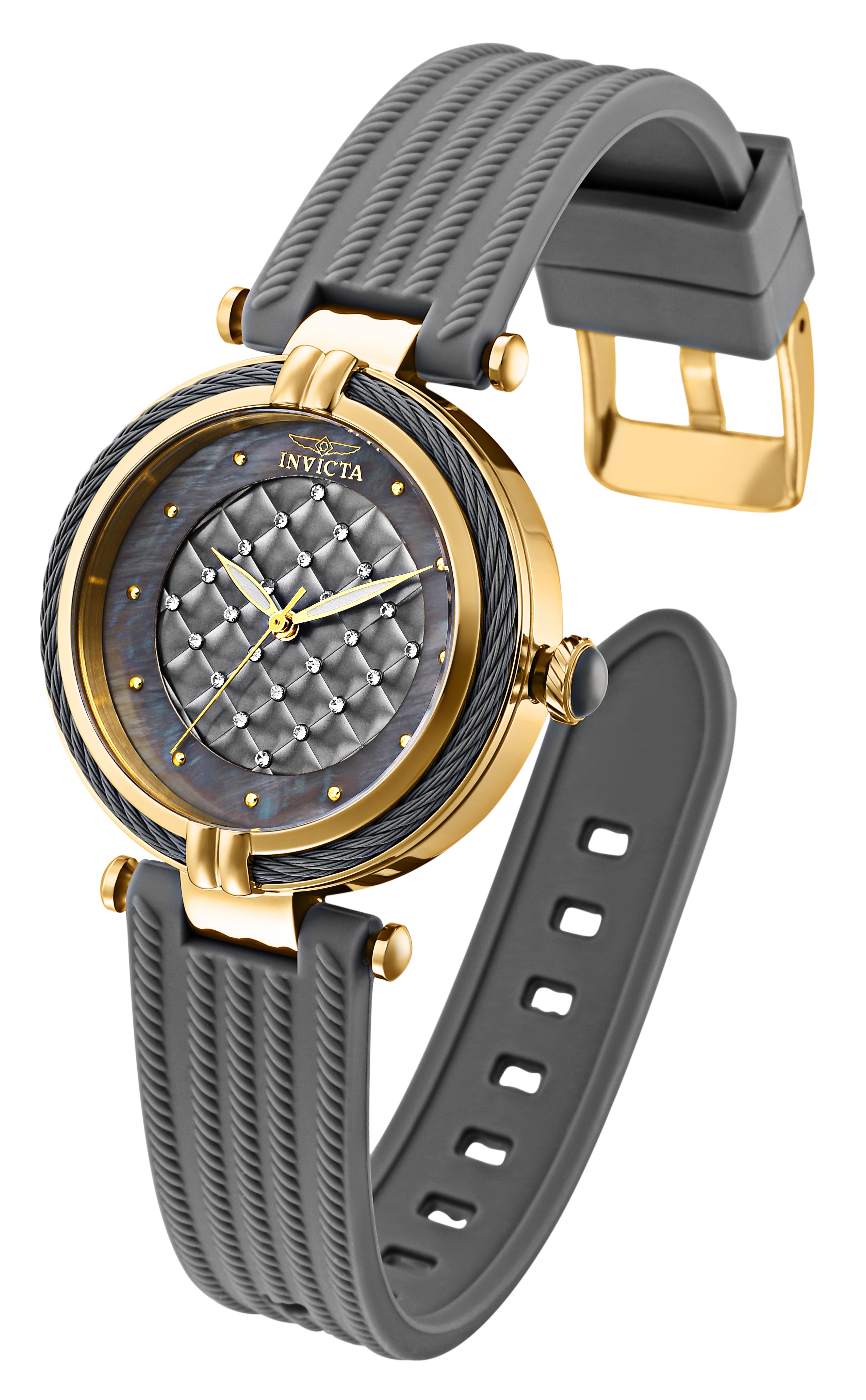 Invicta Bolt Women's Watch w/ Mother of Pearl Dial - 36.5mm, Gunmetal (28944)